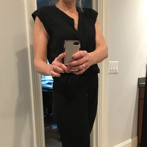 Black Halo LONG Jumpsuit - Hard to Photograph!